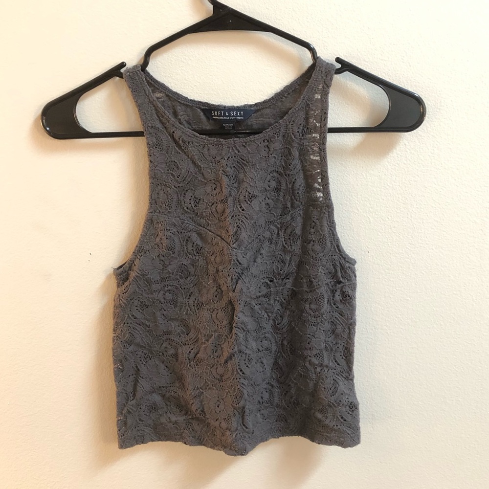 NWOT lace crop